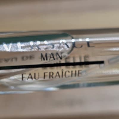 VERSACE Man Eau Fraiche Eau de Toilette EDT travel spray pen 5 ml / .17 oz New - Thumbnail 4
