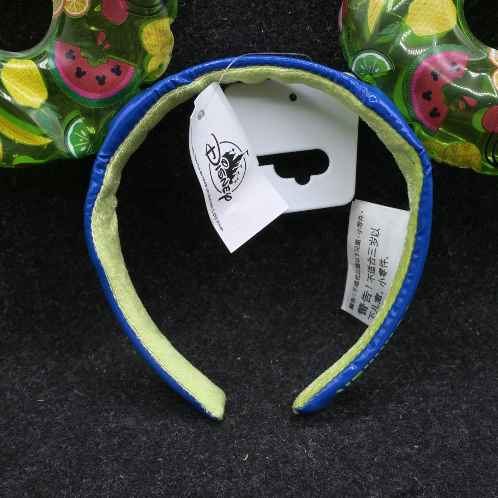 Disney Park Mickey Ears Sweet Summer Fruit Inflatable Pool Headband NWT - Thumbnail 4