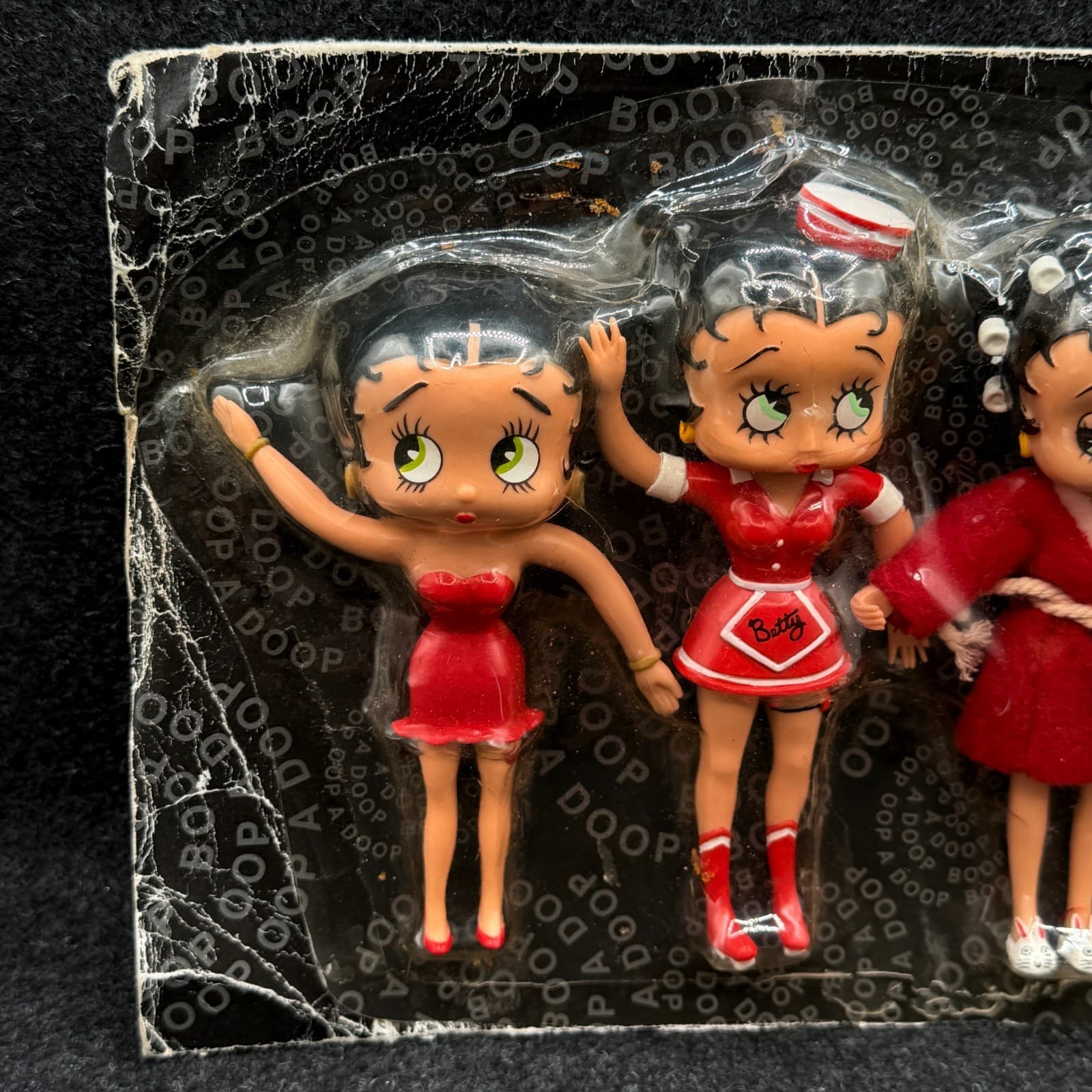 Betty Boop Limited "Boop-Oop-Edition" Bendable Figure Set NO BOX - Thumbnail 2