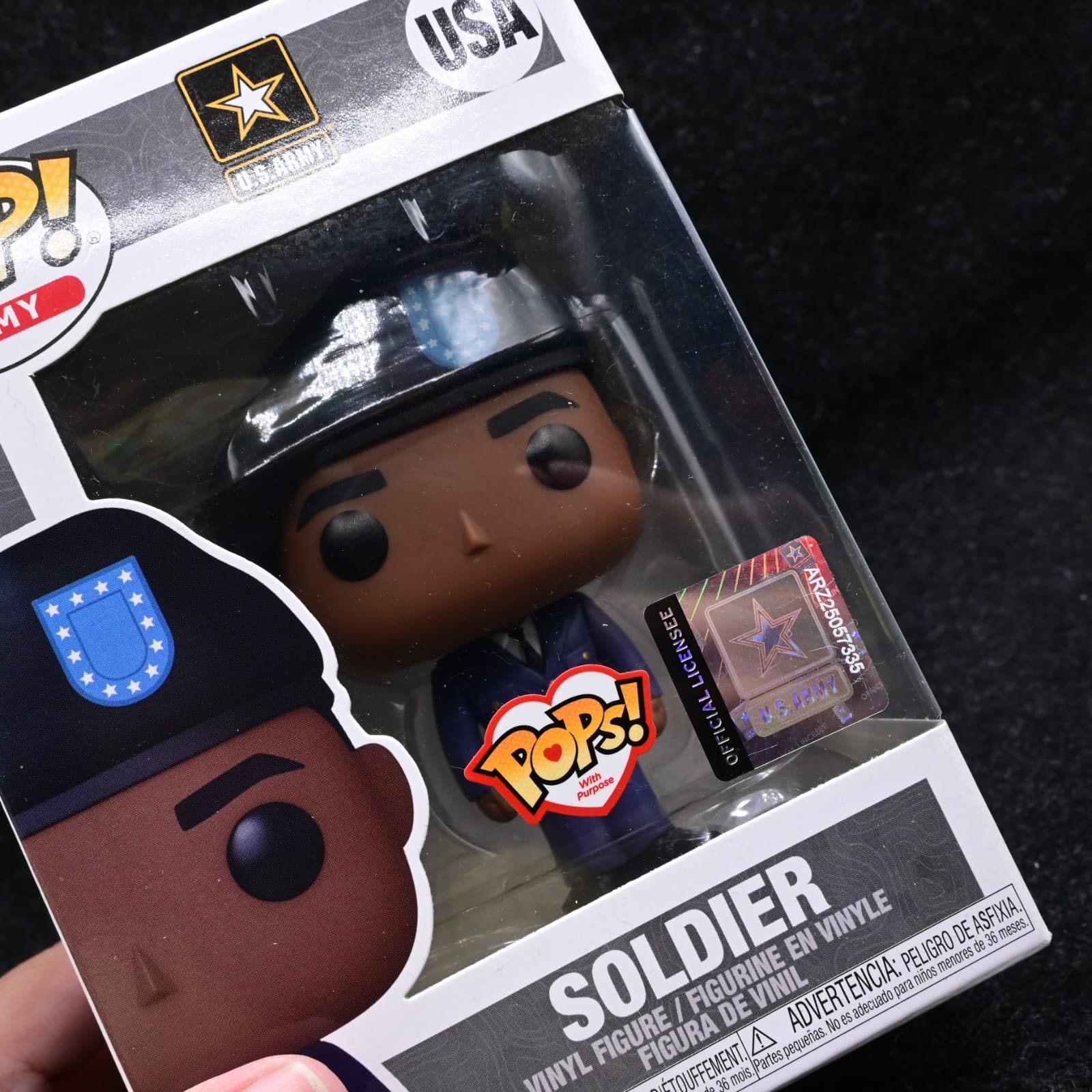 Funko Pop Army! U.S Army: Soldier USA (Male Army Service Uniform) - Thumbnail 4