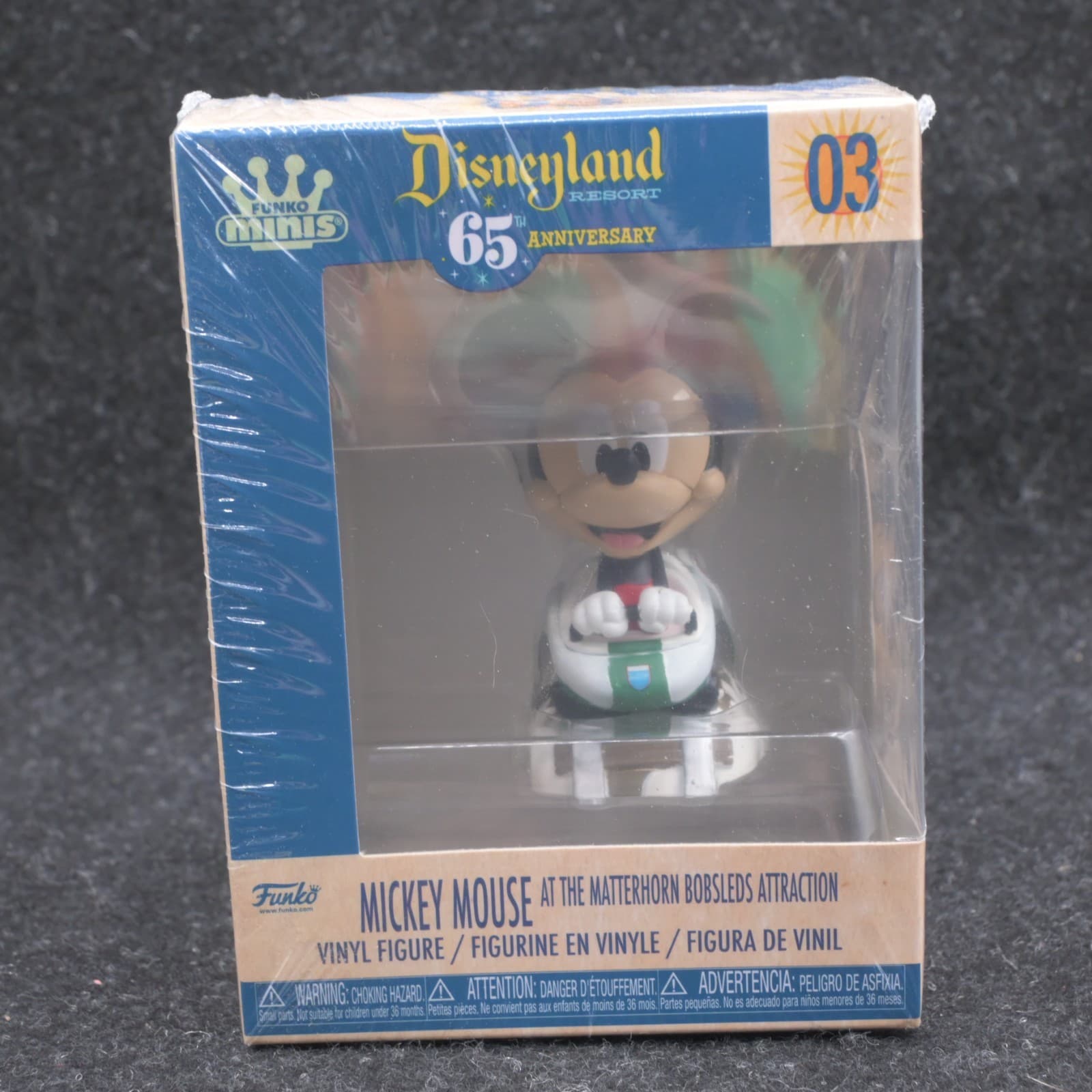 Funko Minis Disneyland 65th Mickey Mouse At Matterhorn Bobsleds Attraction #3 - Thumbnail 2
