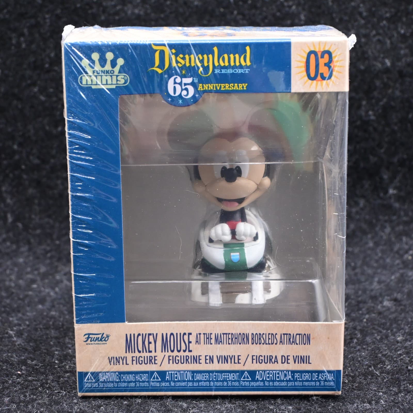 Funko Minis Disneyland 65th Mickey Mouse At Matterhorn Bobsleds Attraction #3