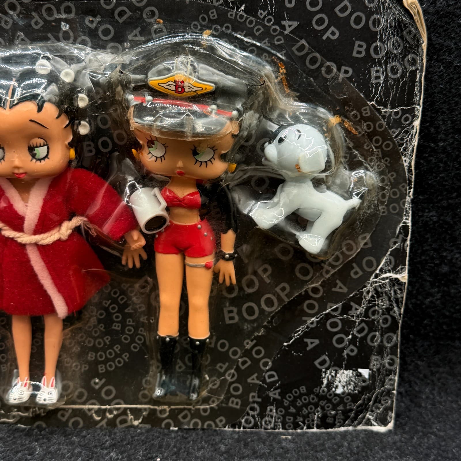 Betty Boop Limited "Boop-Oop-Edition" Bendable Figure Set NO BOX - Thumbnail 4