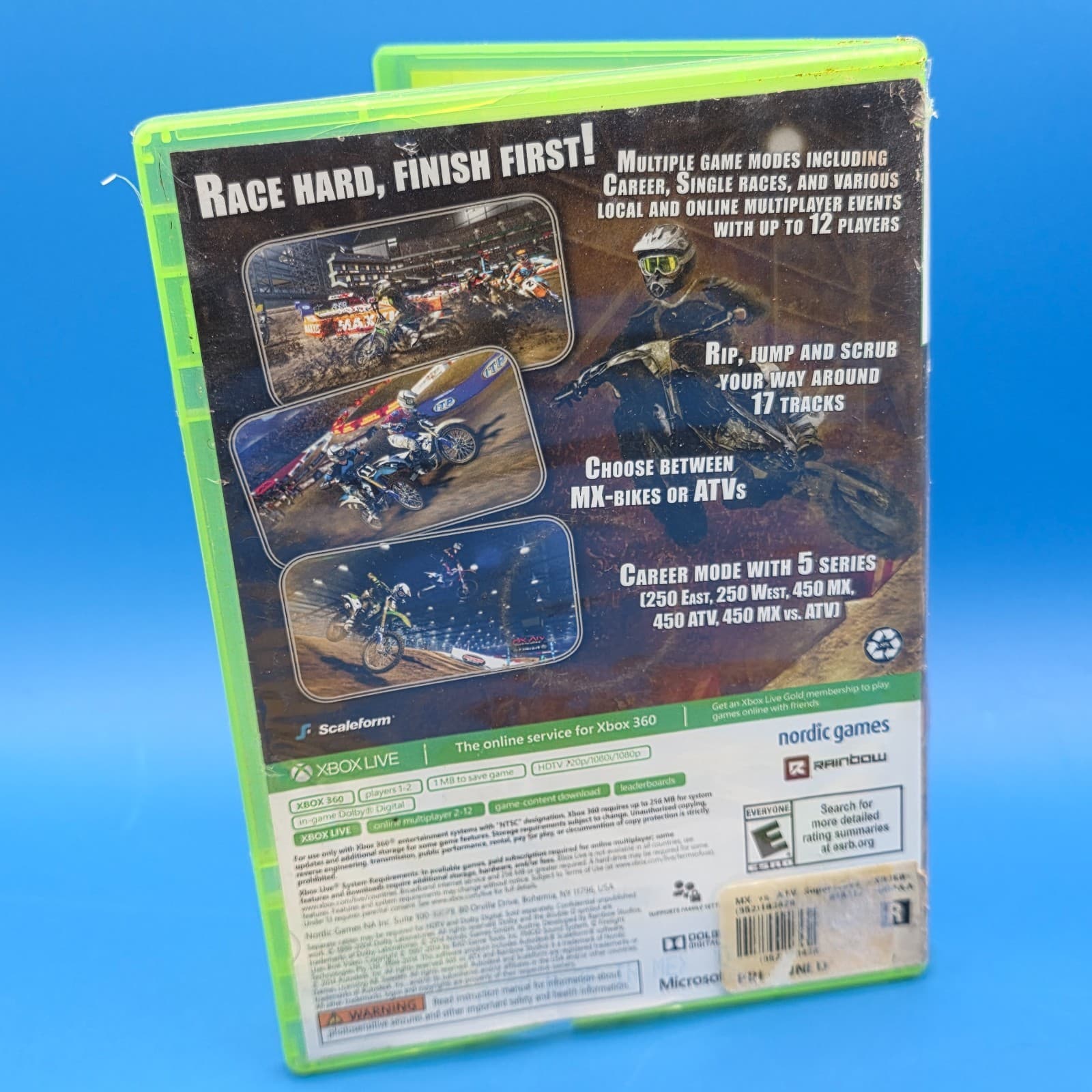 MX vs. ATV Supercross (Microsoft Xbox 360, 2014), Complete, Tested & Working - Thumbnail 4