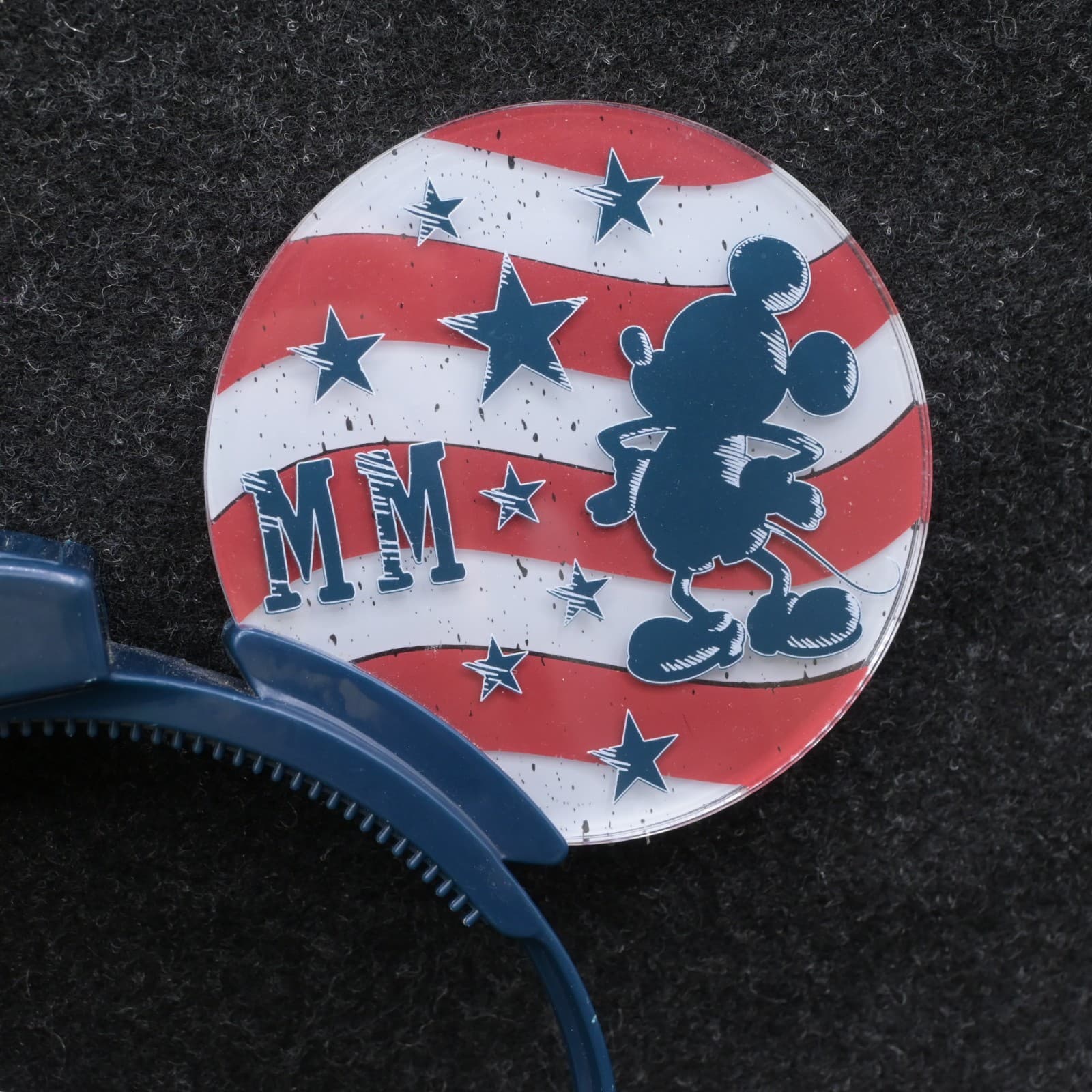 Disney Parks Americana Glow Ears Mickey Mouse Patriotic Light Up Headband NWT - Thumbnail 3