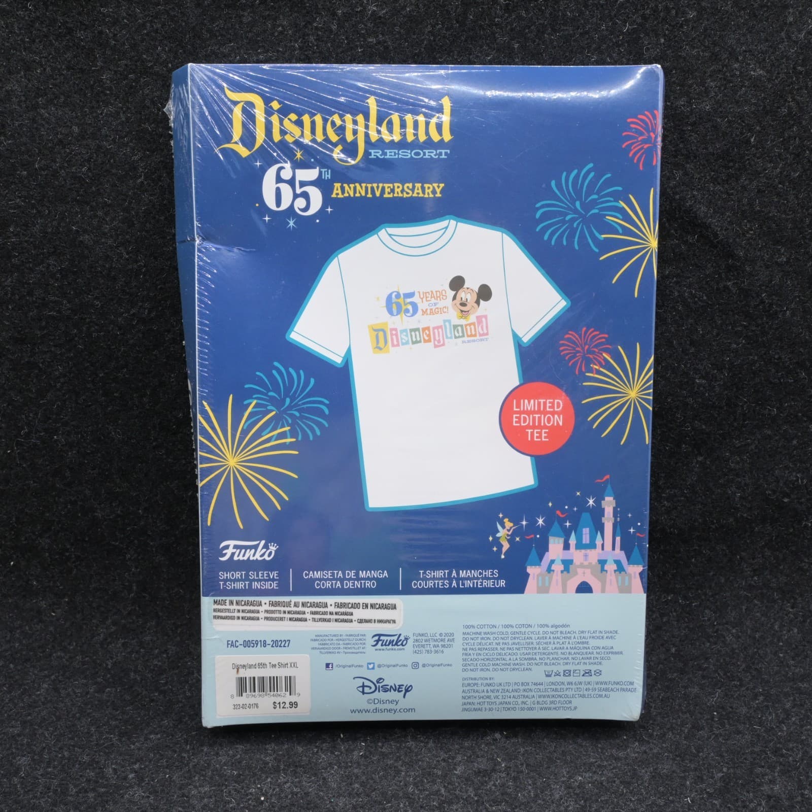 Disneyland Mickey Mouse T-shirt Medium 65th Anniversary New Limited Edition - Thumbnail 4