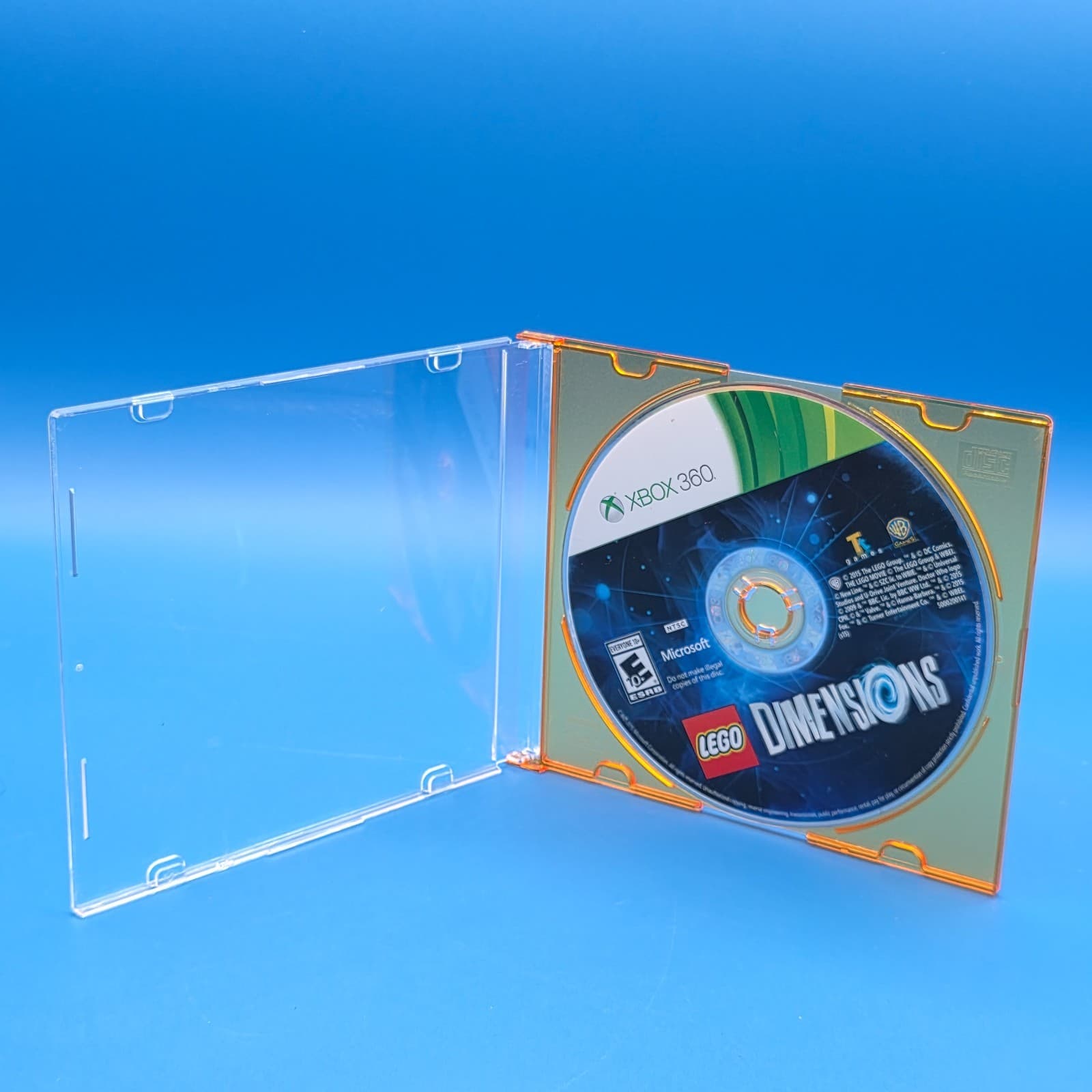 Lego Dimensions (Microsoft Xbox 360) Disc Only, Tested, Working, No Tracking