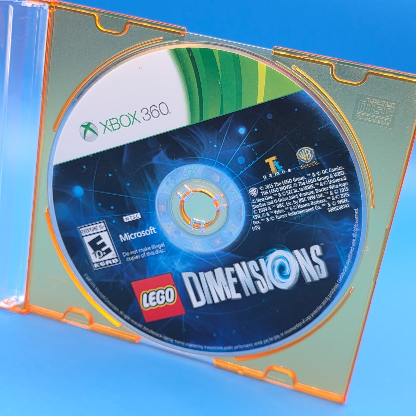 Lego Dimensions (Microsoft Xbox 360) Disc Only, Tested, Working, No Tracking - Thumbnail 2
