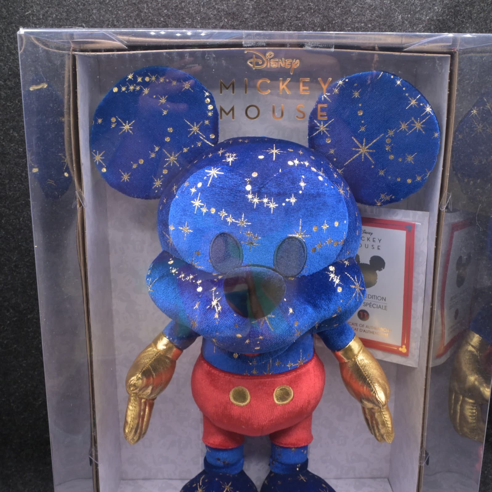Disney Year of the Mouse Plush #11 Fantasia Mickey Mouse 2020 NIB + COA - Thumbnail 6