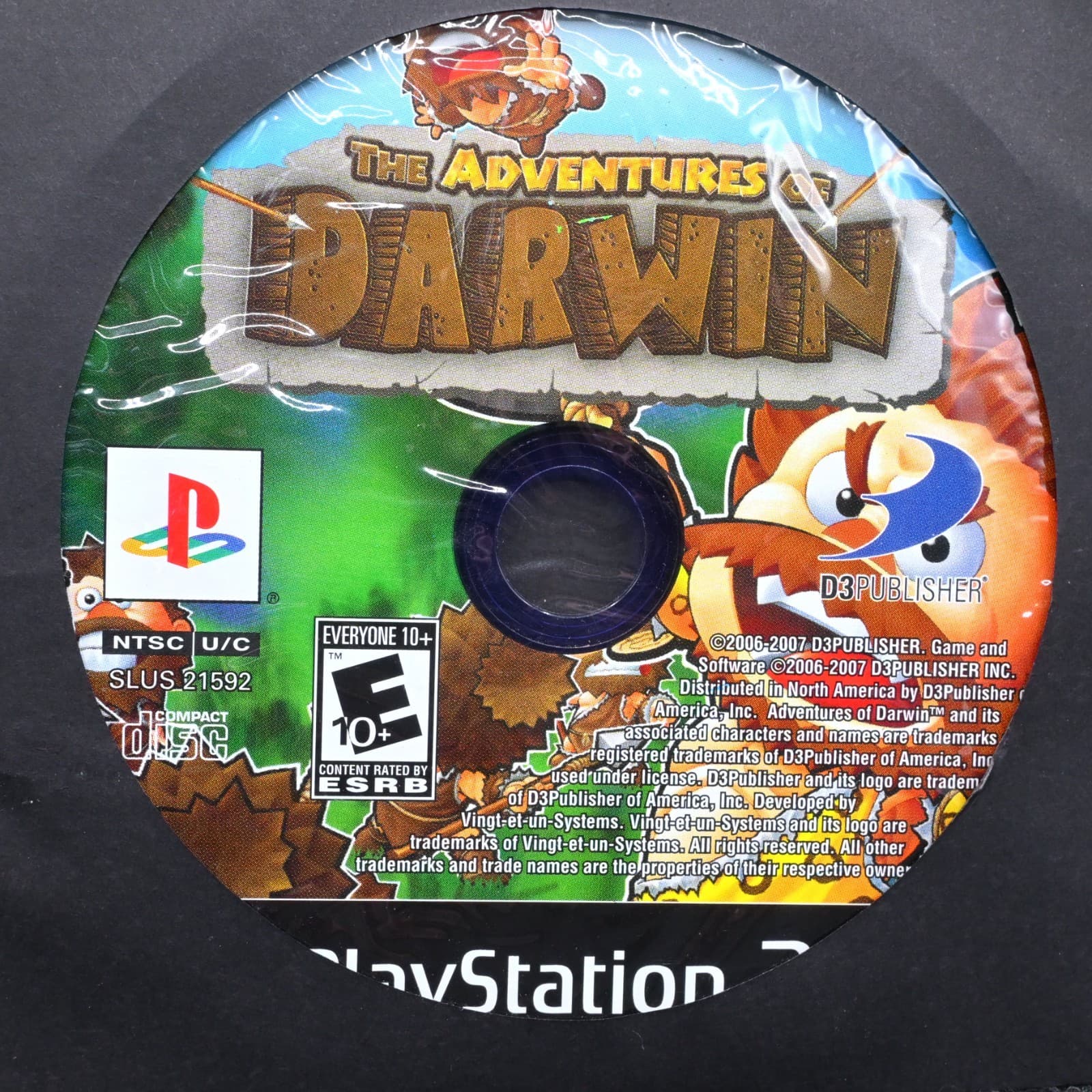 The Adventures of Darwin (Sony PlayStation 2, 2007) PS2 Disc Only - Thumbnail 2