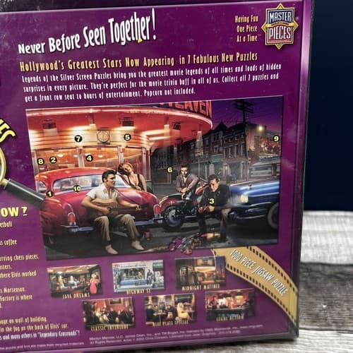 Legends of the Silver Screen “Legendary Crossroads” 1000 piece Puzzle NEW - Thumbnail 9