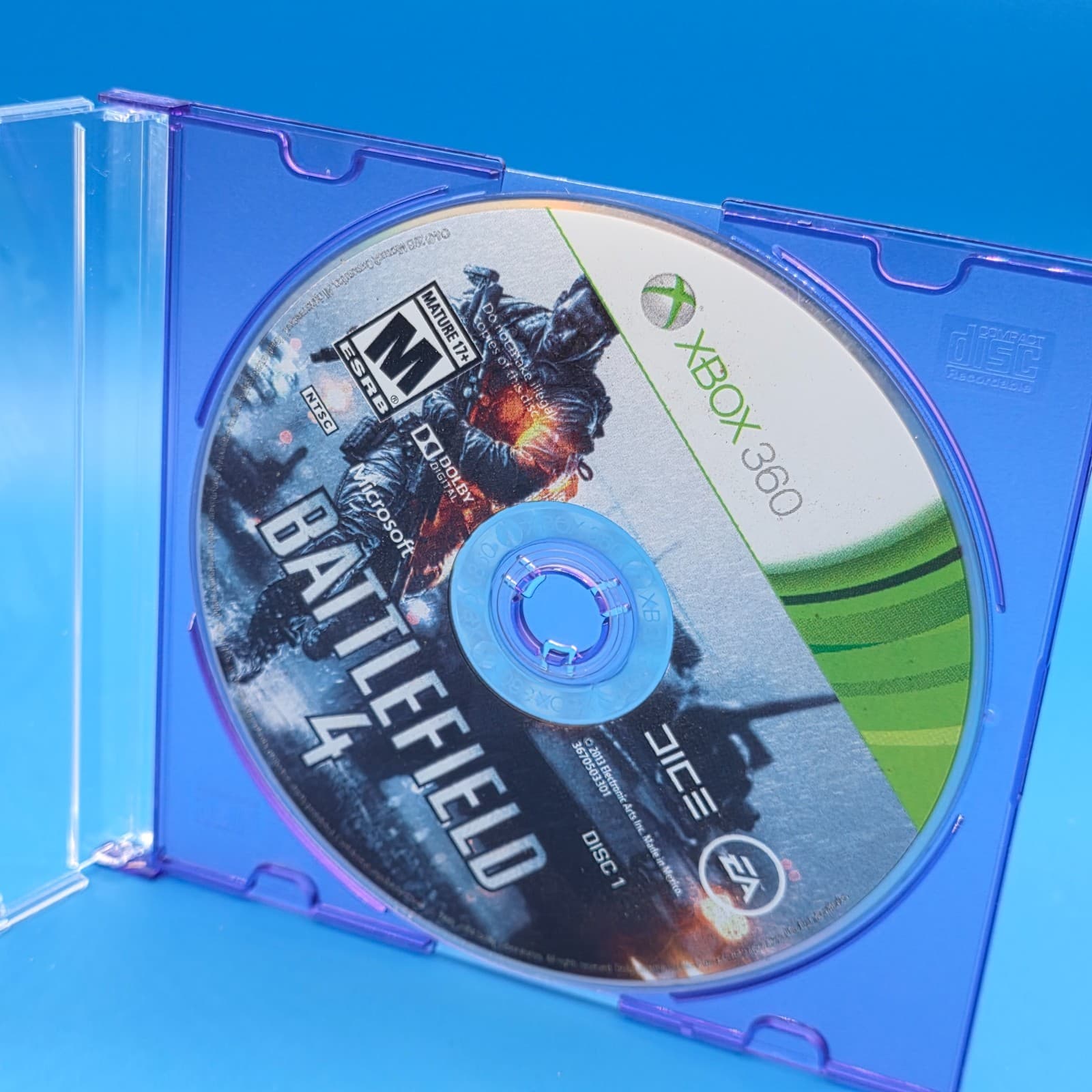 Battlefield 4 (Microsoft Xbox 360, 2013) DISC 1 ONLY - Thumbnail 2