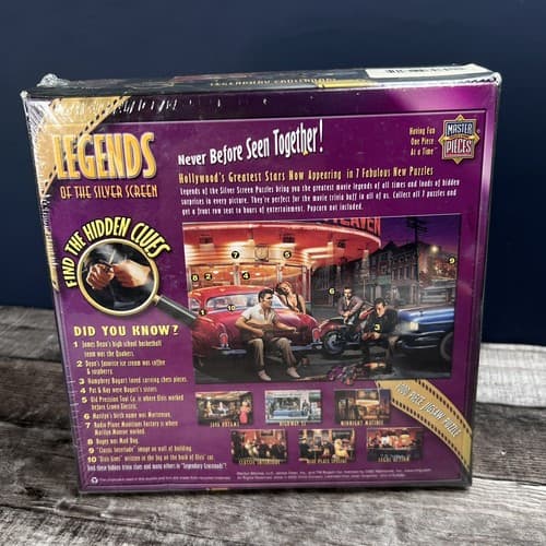 Legends of the Silver Screen “Legendary Crossroads” 1000 piece Puzzle NEW - Thumbnail 7
