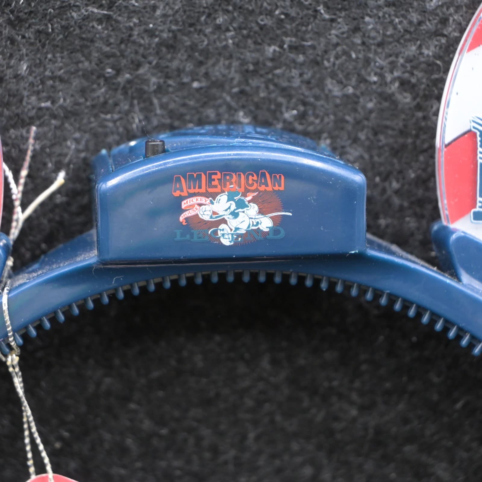Disney Parks Americana Glow Ears Mickey Mouse Patriotic Light Up Headband NWT - Thumbnail 4