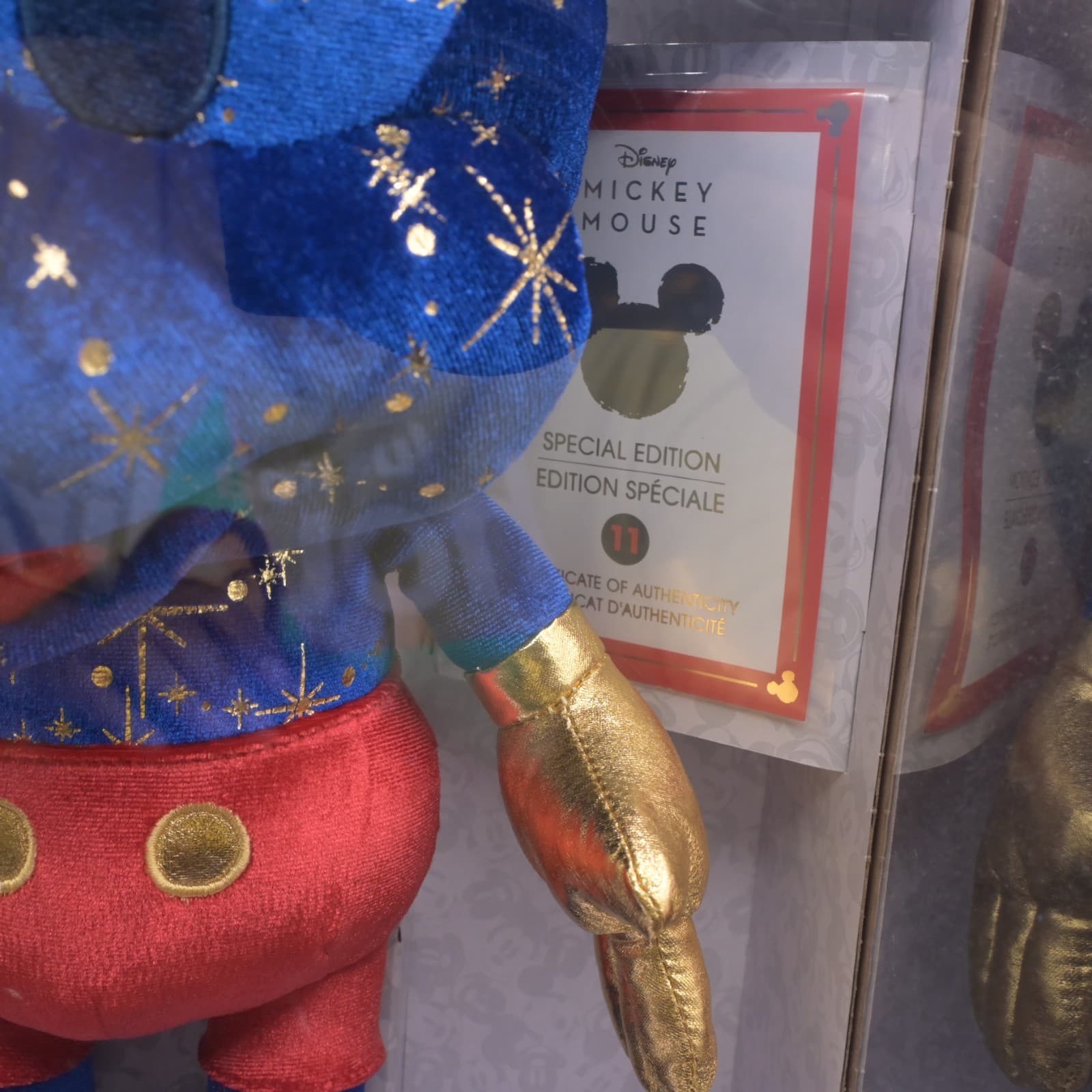 Disney Year of the Mouse Plush #11 Fantasia Mickey Mouse 2020 NIB + COA - Thumbnail 7