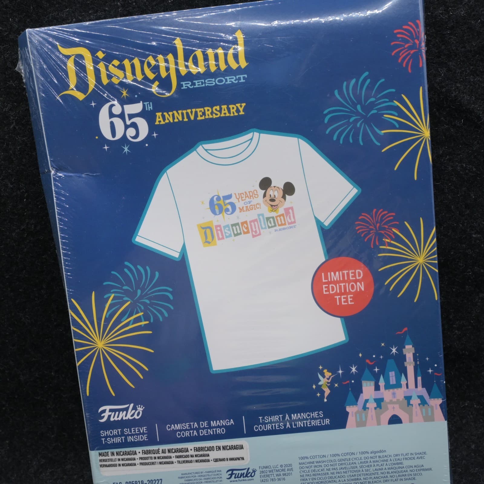 Disneyland Mickey Mouse T-shirt Medium 65th Anniversary New Limited Edition - Thumbnail 5