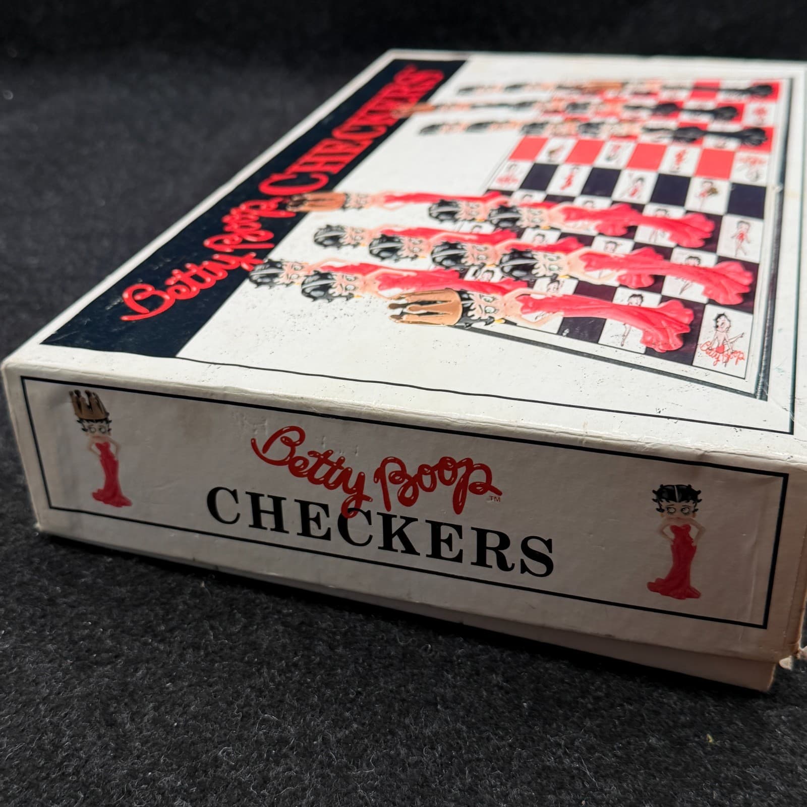 Vtg Betty Boop Checkers Game 2003 Big League Productions, King Features - Thumbnail 5