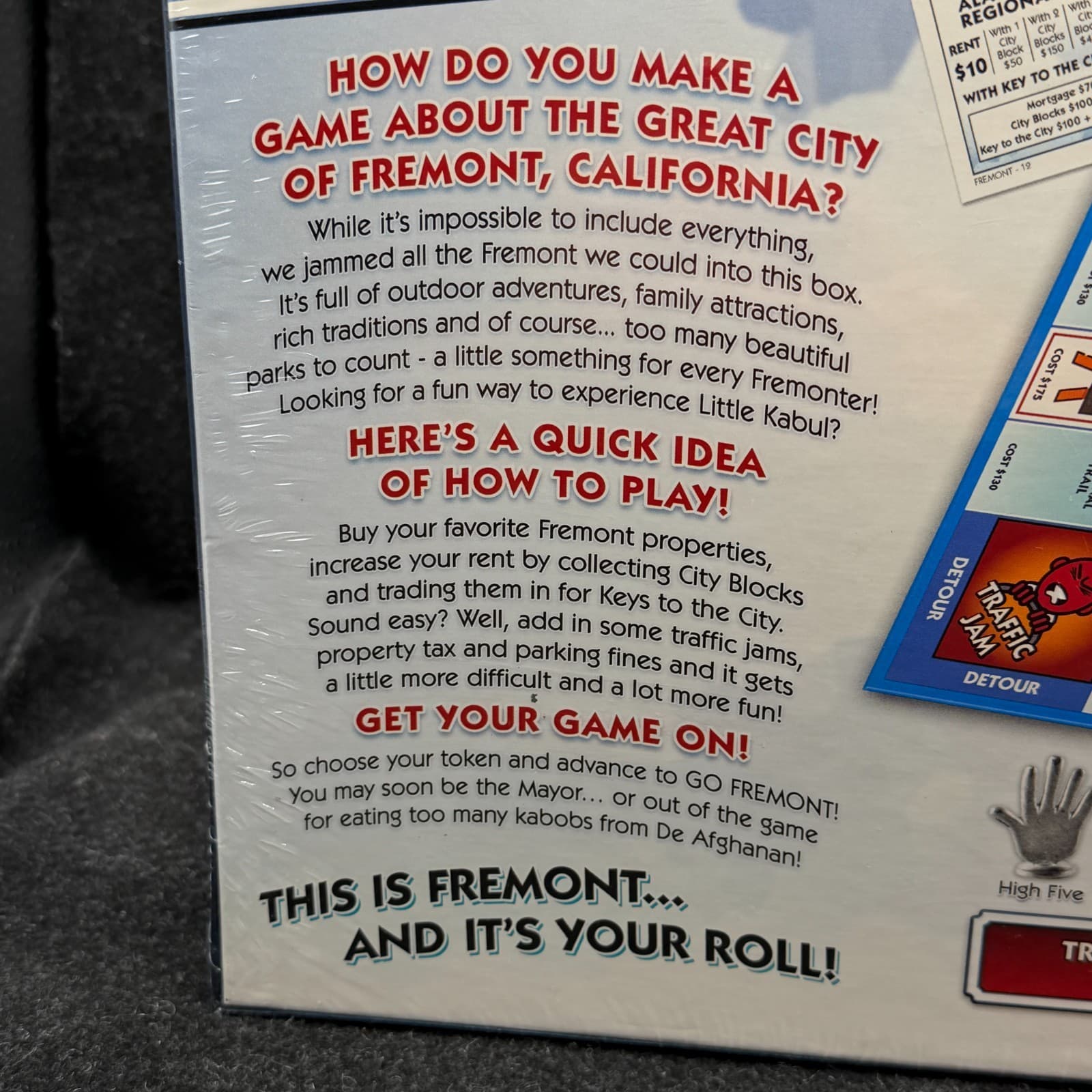 Fremont Opoly, Monopoly Game USA, Fremont, California - NEW - Limited - Thumbnail 8
