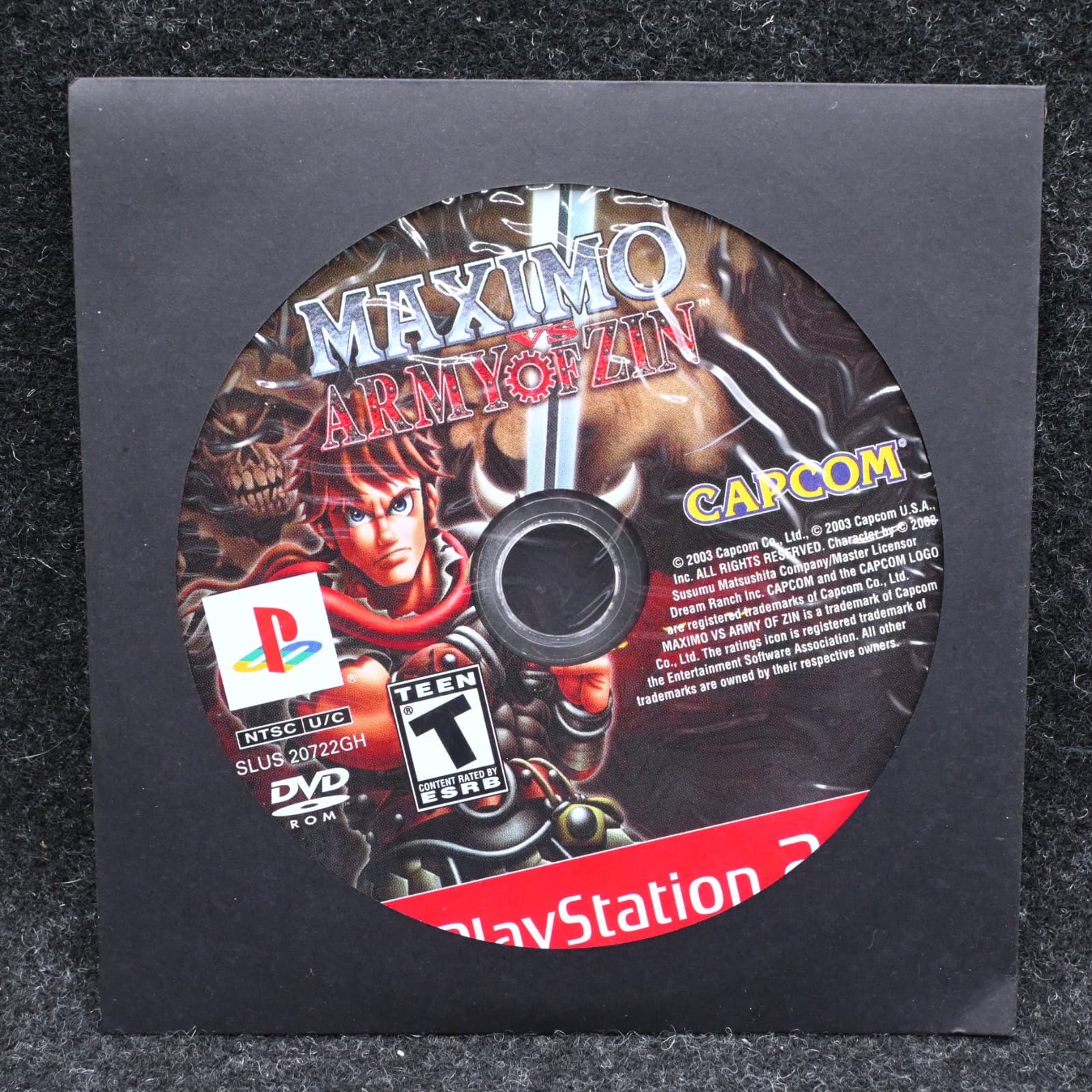 Maximo vs Army of Zin (Sony PlayStation 2, 2004) Disc Only Tested PS2 Free Ship
