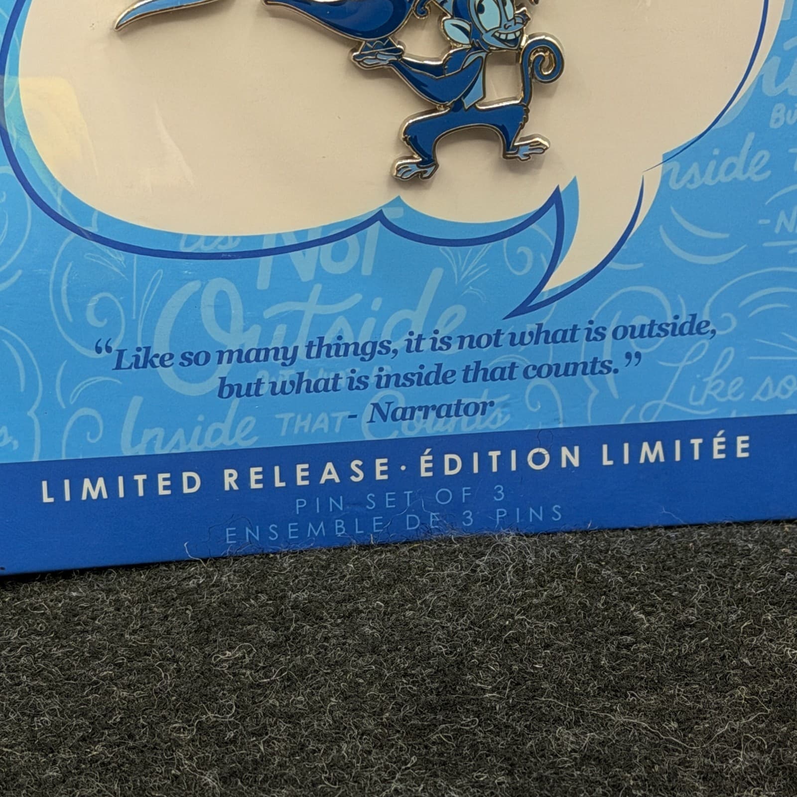 Disney Pins - Wisdom Series LE Pin Set - October 2019 - Aladdin - Thumbnail 2