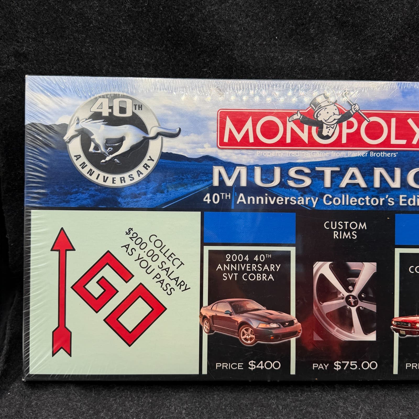 NEW Ford Mustang Monopoly 40th Anniversary Collector's Edition Parker Brothers - Thumbnail 3