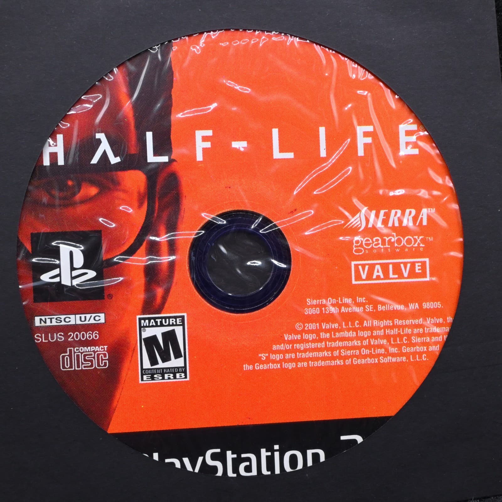 Half-Life (Sony PlayStation 2, 2001) DISC ONLY - Thumbnail 2