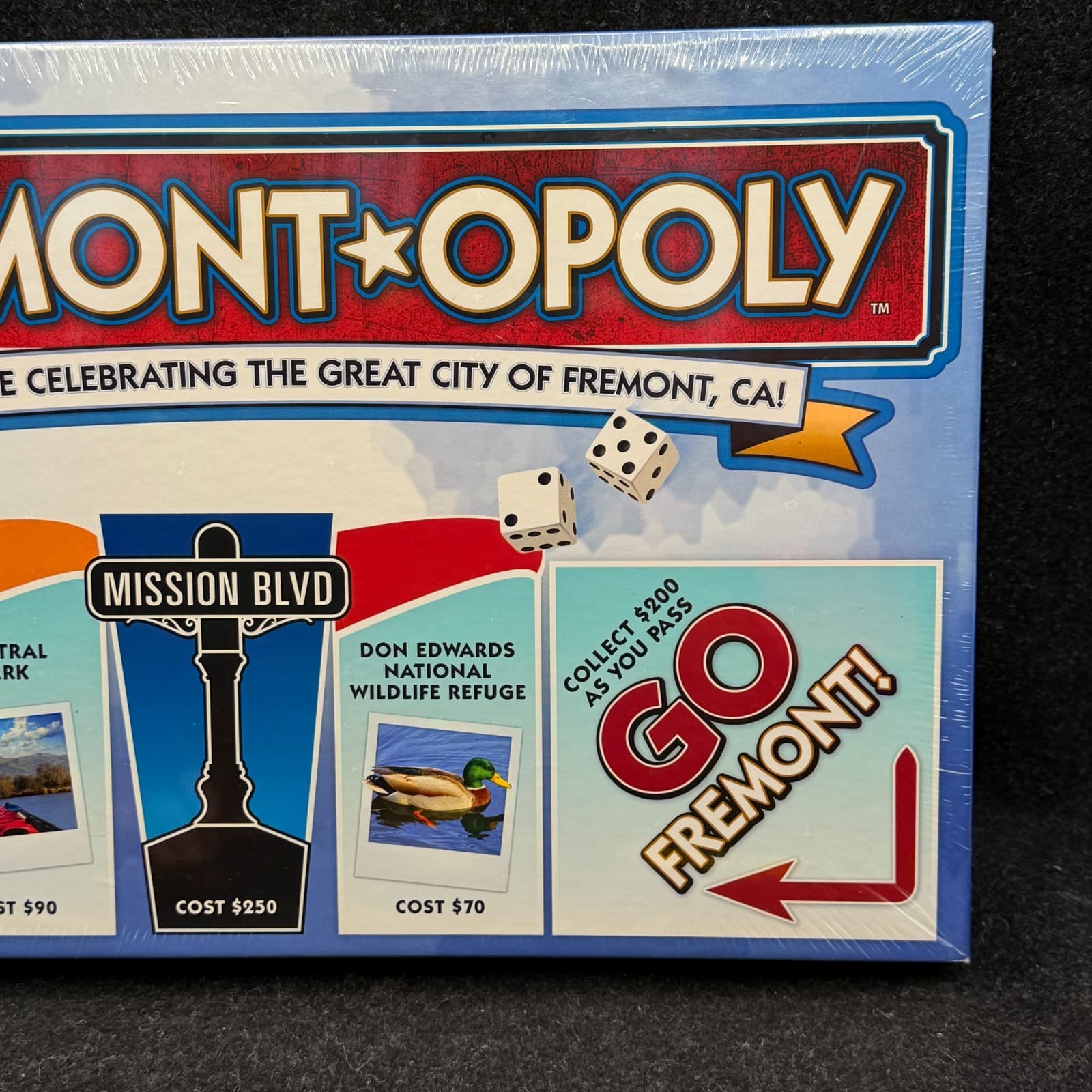 Fremont Opoly, Monopoly Game USA, Fremont, California - NEW - Limited - Thumbnail 3