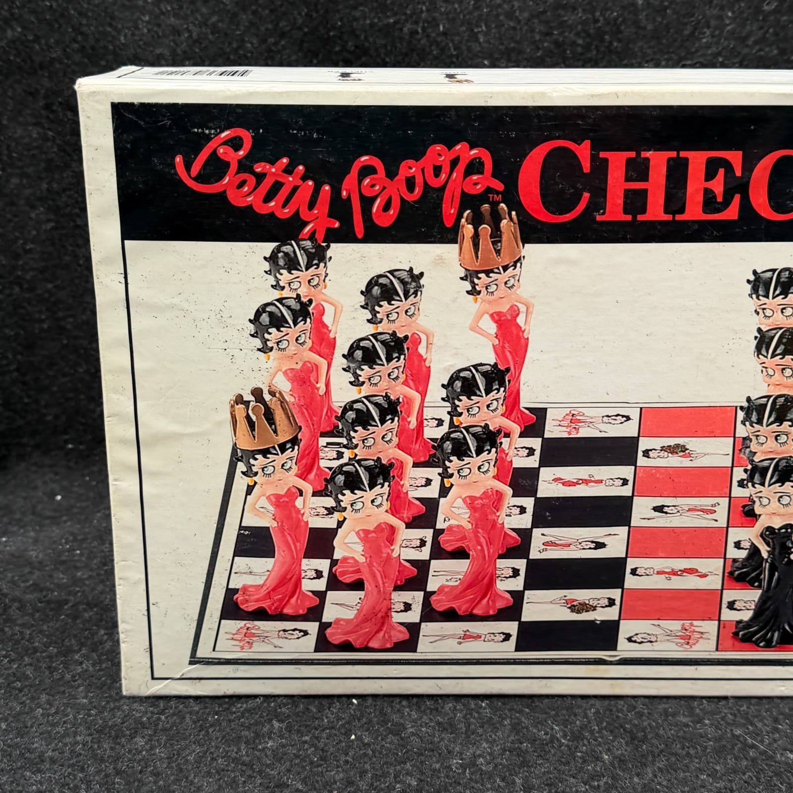 Vtg Betty Boop Checkers Game 2003 Big League Productions, King Features - Thumbnail 3