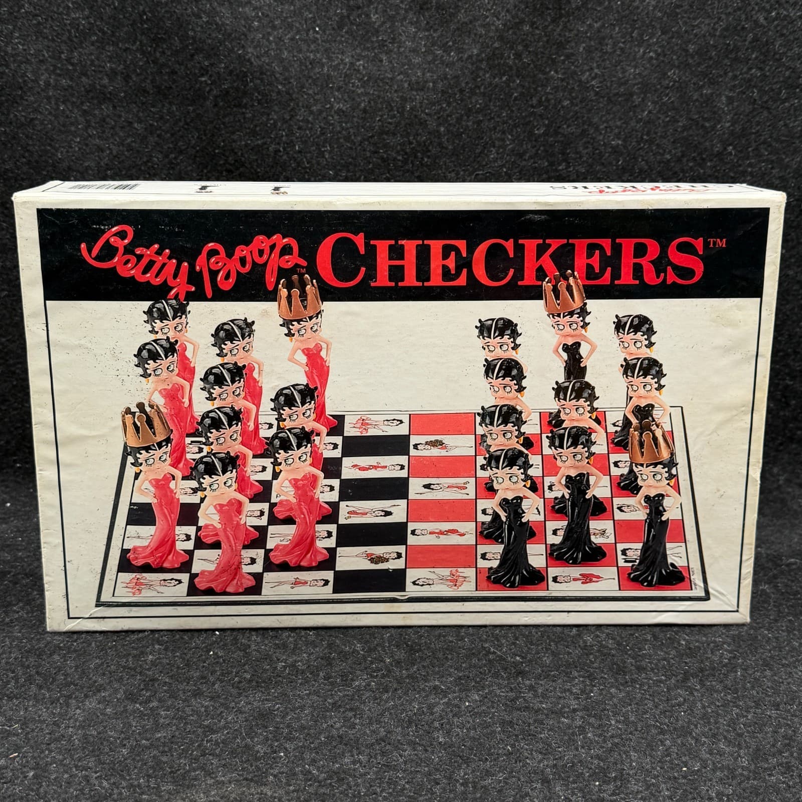 Vtg Betty Boop Checkers Game 2003 Big League Productions, King Features - Thumbnail 2