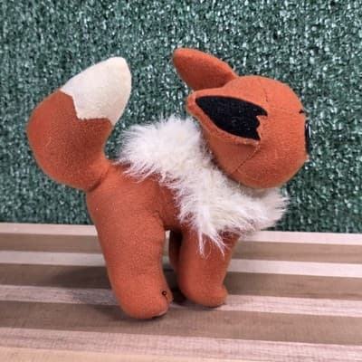 Pokemon 1998 Nintendo 6" Stuffed Plush Toy EEVEE Play by Play Vintage - Thumbnail 4