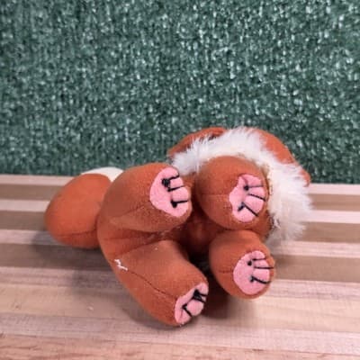 Pokemon 1998 Nintendo 6" Stuffed Plush Toy EEVEE Play by Play Vintage - Thumbnail 5