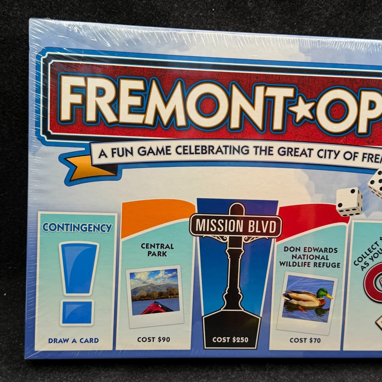 Fremont Opoly, Monopoly Game USA, Fremont, California - NEW - Limited - Thumbnail 2