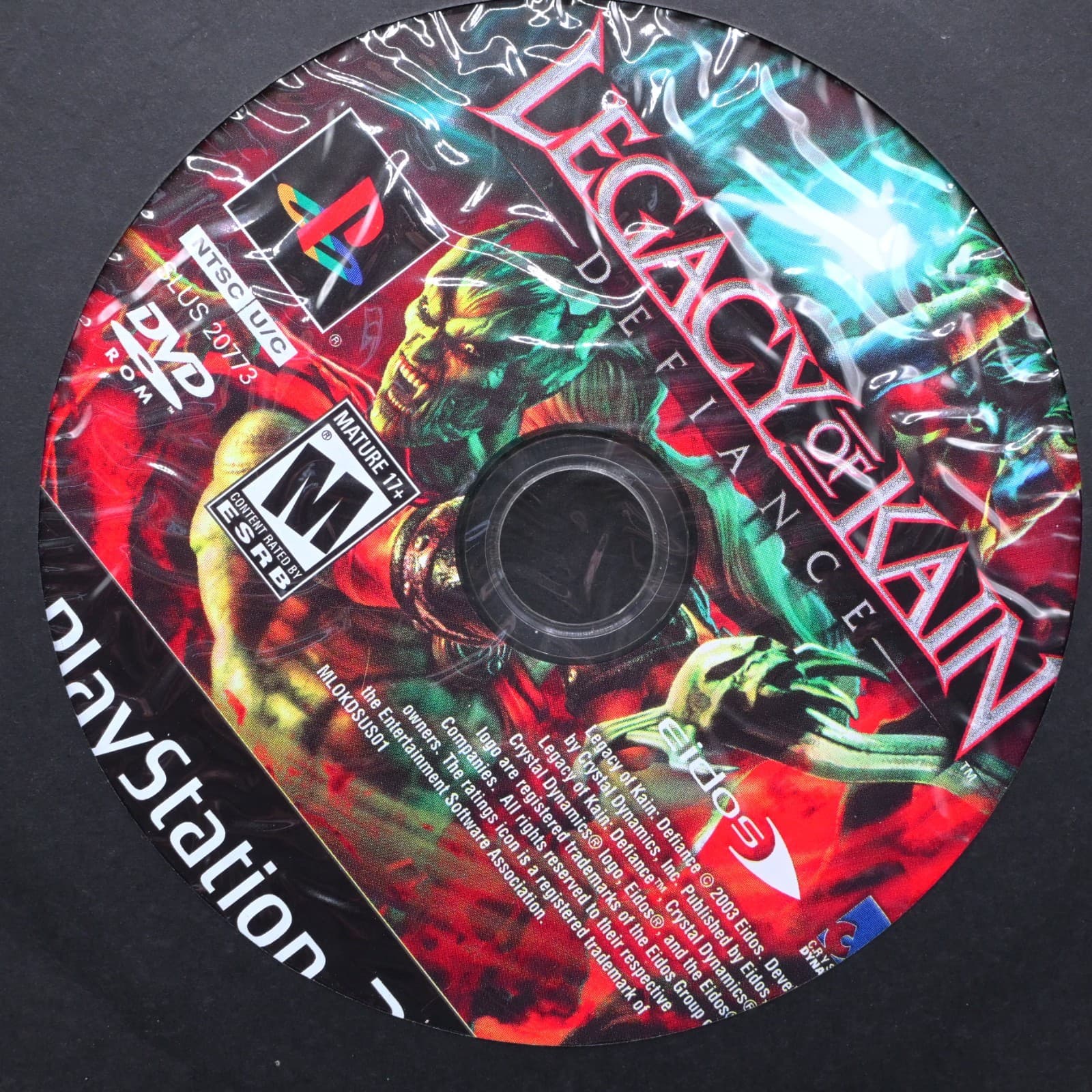 Legacy of Kain: Defiance - Sony Playstation 2 PS2 - Disc Only Tested - Thumbnail 2