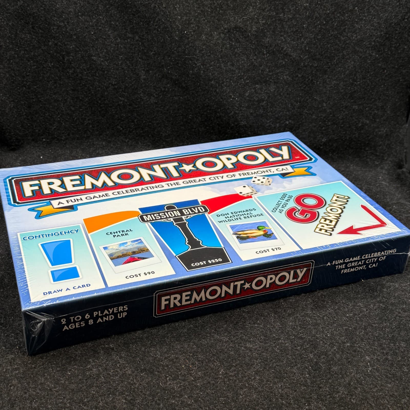 Fremont Opoly, Monopoly Game USA, Fremont, California - NEW - Limited - Thumbnail 4