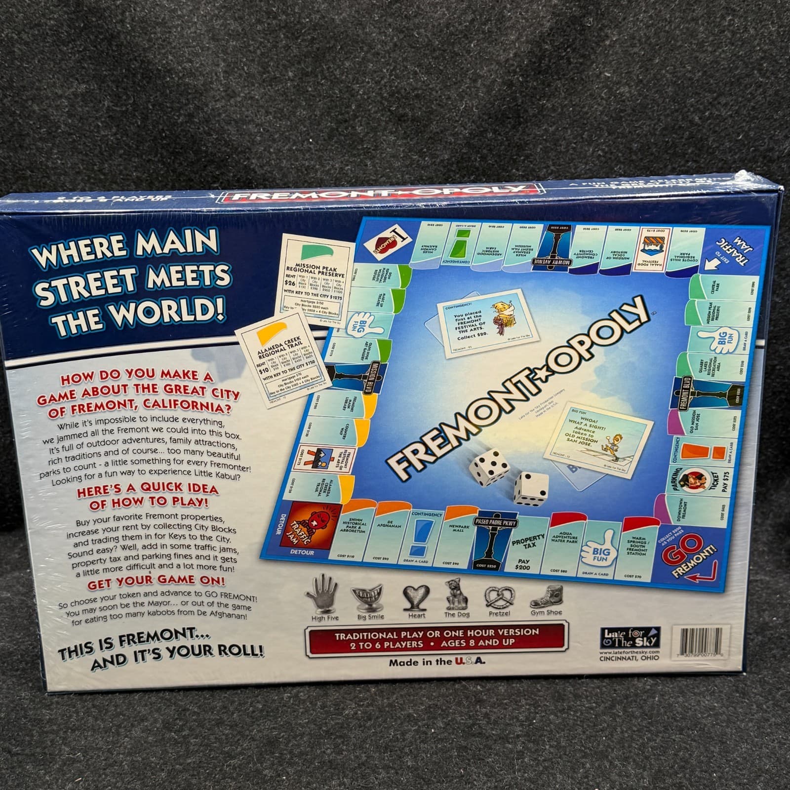 Fremont Opoly, Monopoly Game USA, Fremont, California - NEW - Limited - Thumbnail 7