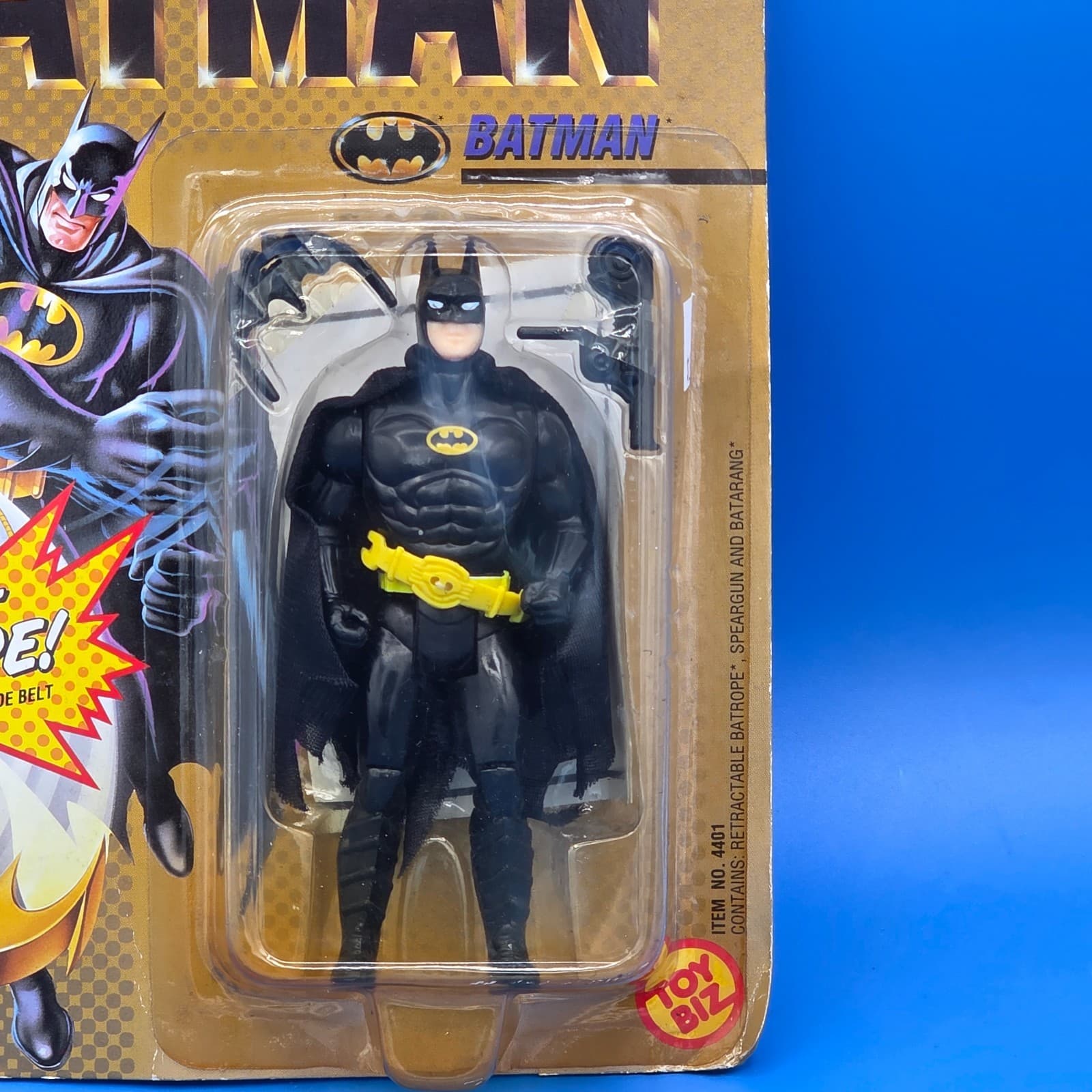 Batman Bat-Rope DC Comics 1989 Toy Biz Action Figure #4401 - Thumbnail 2