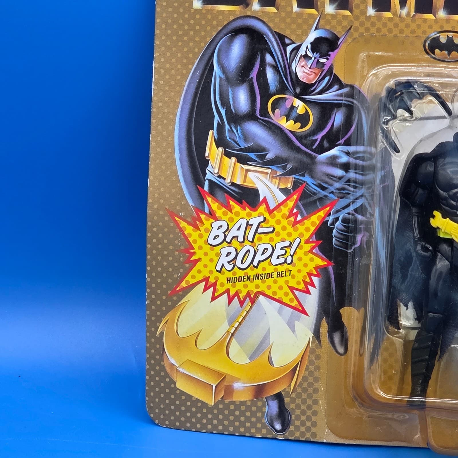 Batman Bat-Rope DC Comics 1989 Toy Biz Action Figure #4401 - Thumbnail 3