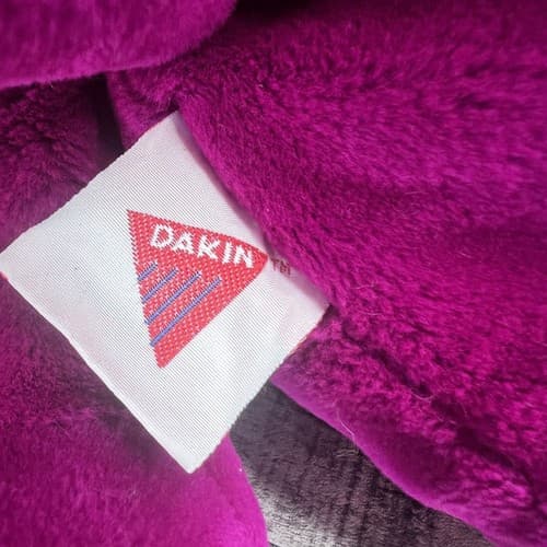 Vintage 1992 Dakin BARNEY Plush Purple Dinosaur Stuffed Animal 20" Lyons T-Shirt - Thumbnail 6