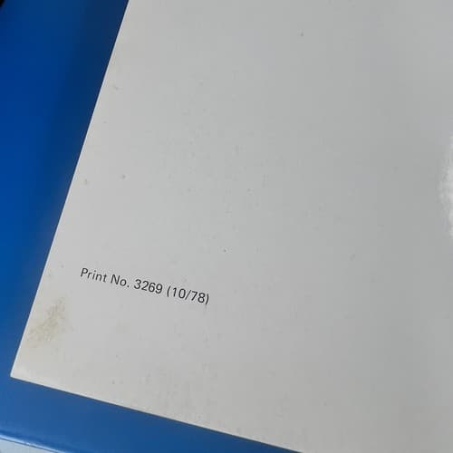 Fiat X1/9 Factory Service Manual & Haynes Owners Workshop Manual 1974-1977 - Thumbnail 5