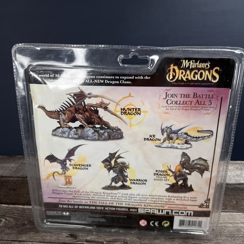 McFarlane's Dragons Fall of the Kingdom Hunter Dragon Action Figure 2007 - Thumbnail 8