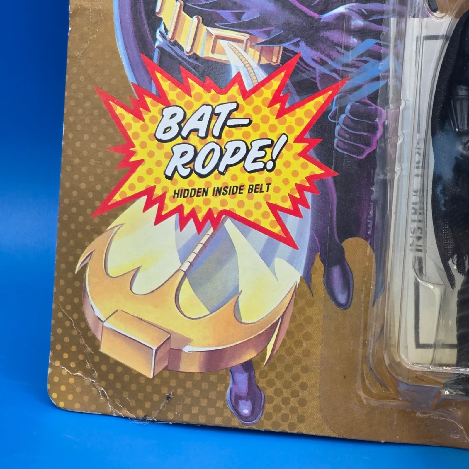 Batman Bat-Rope DC Comics 1989 Toy Biz Action Figure #4401 - Thumbnail 2