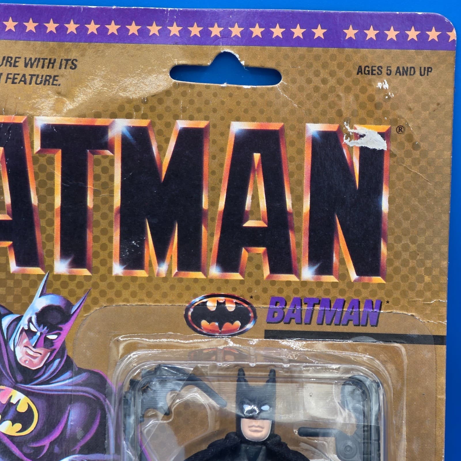 Batman Bat-Rope DC Comics 1989 Toy Biz Action Figure #4401 - Thumbnail 4