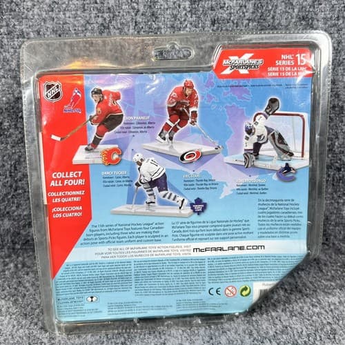2007 Roberto Luongo Blue Variant NHL McFarlane Series 15 DAMAGED PACKAGING - Thumbnail 5