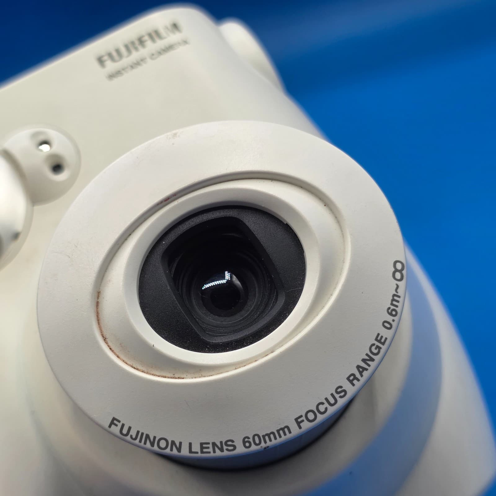 FUJIFILM INSTAX MINI 7S CAMERA WORKS!! White - Thumbnail 9
