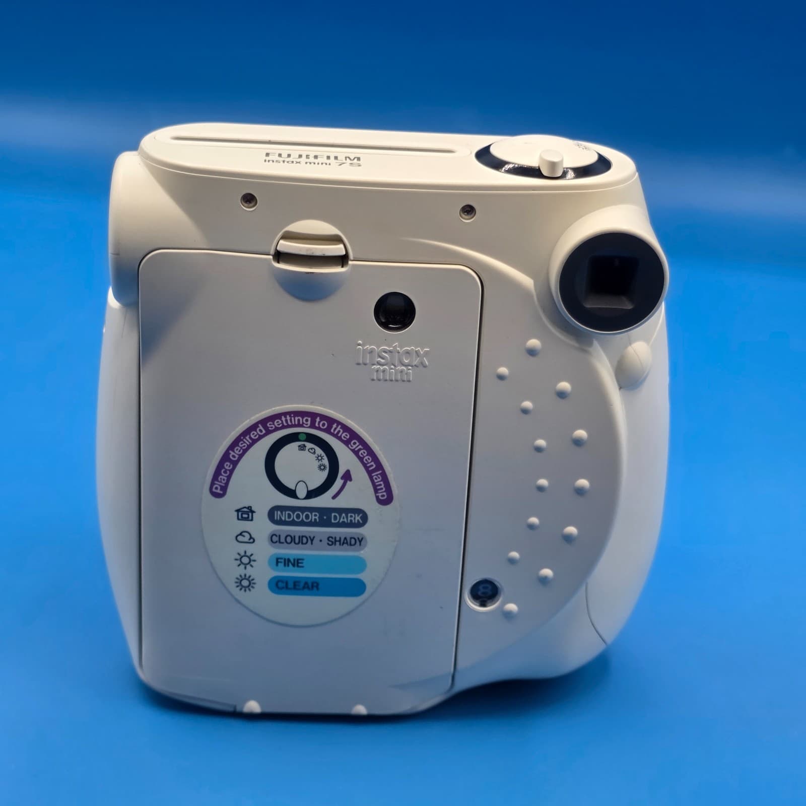 FUJIFILM INSTAX MINI 7S CAMERA WORKS!! White - Thumbnail 7
