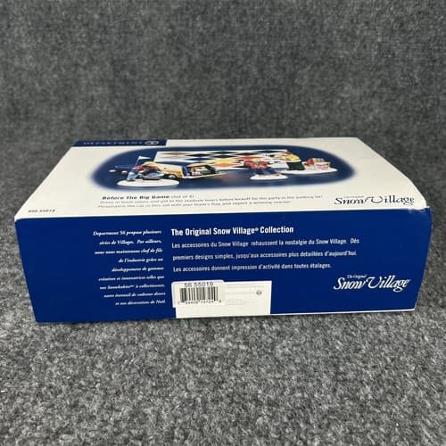 VTG 1999 DEPARTMENT 56 Before The Game 56.55019 Original Snow Village Collection - Thumbnail 2