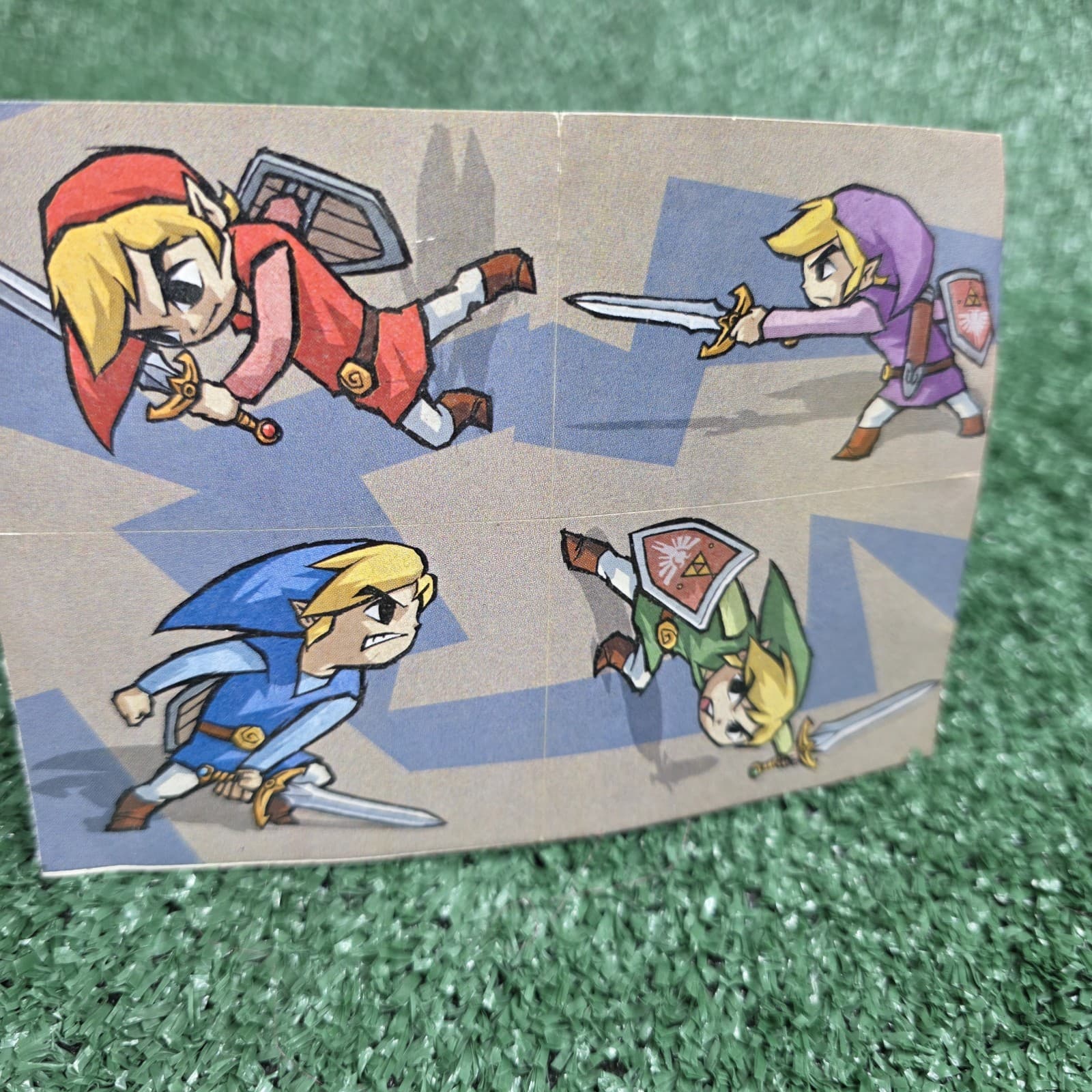 Vintage RARE Nintendo Power Insert Gamecube N64 DS Zelda Stickers Orcarnia - Thumbnail 3