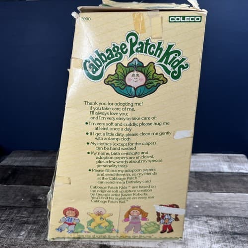 Vintage 1983 Cabbage Patch Kids Girl Doll No certificate 3900 - Thumbnail 8