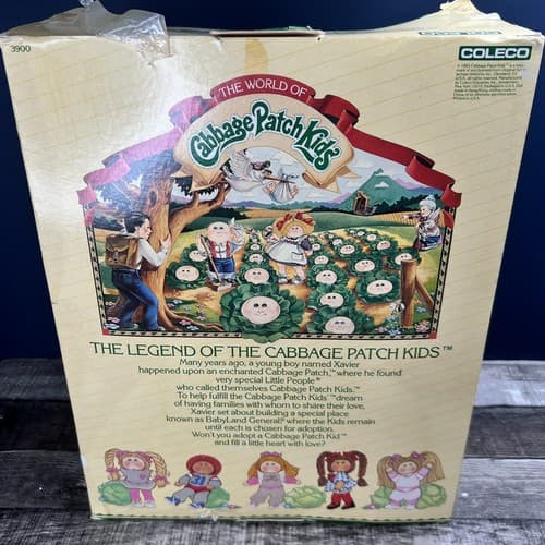 Vintage 1983 Cabbage Patch Kids Girl Doll No certificate 3900 - Thumbnail 6