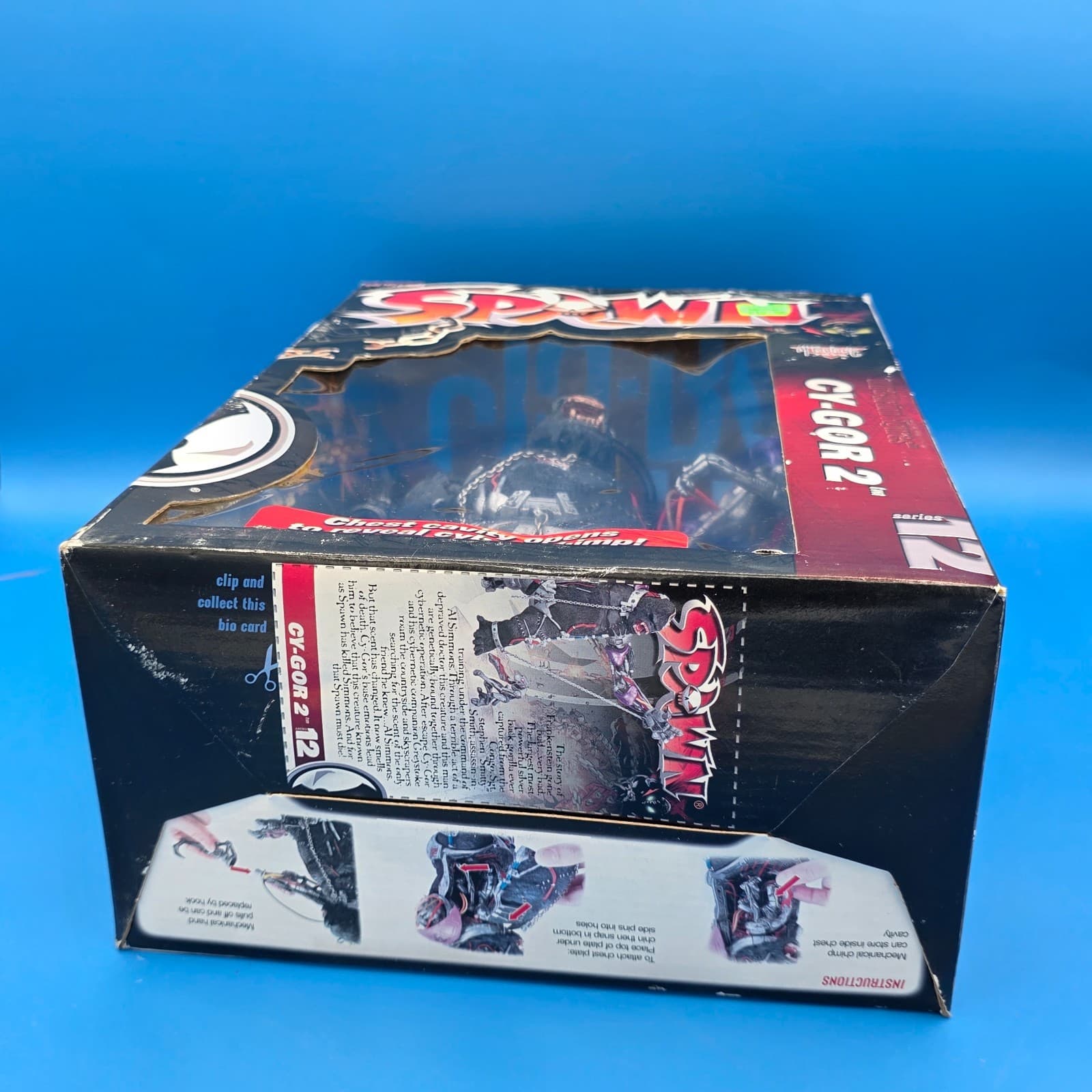 1995 Mcfarlane Toys Spawn Cygor 2 Robotic Gorilla Action Figure NEW IN BOX - Thumbnail 7